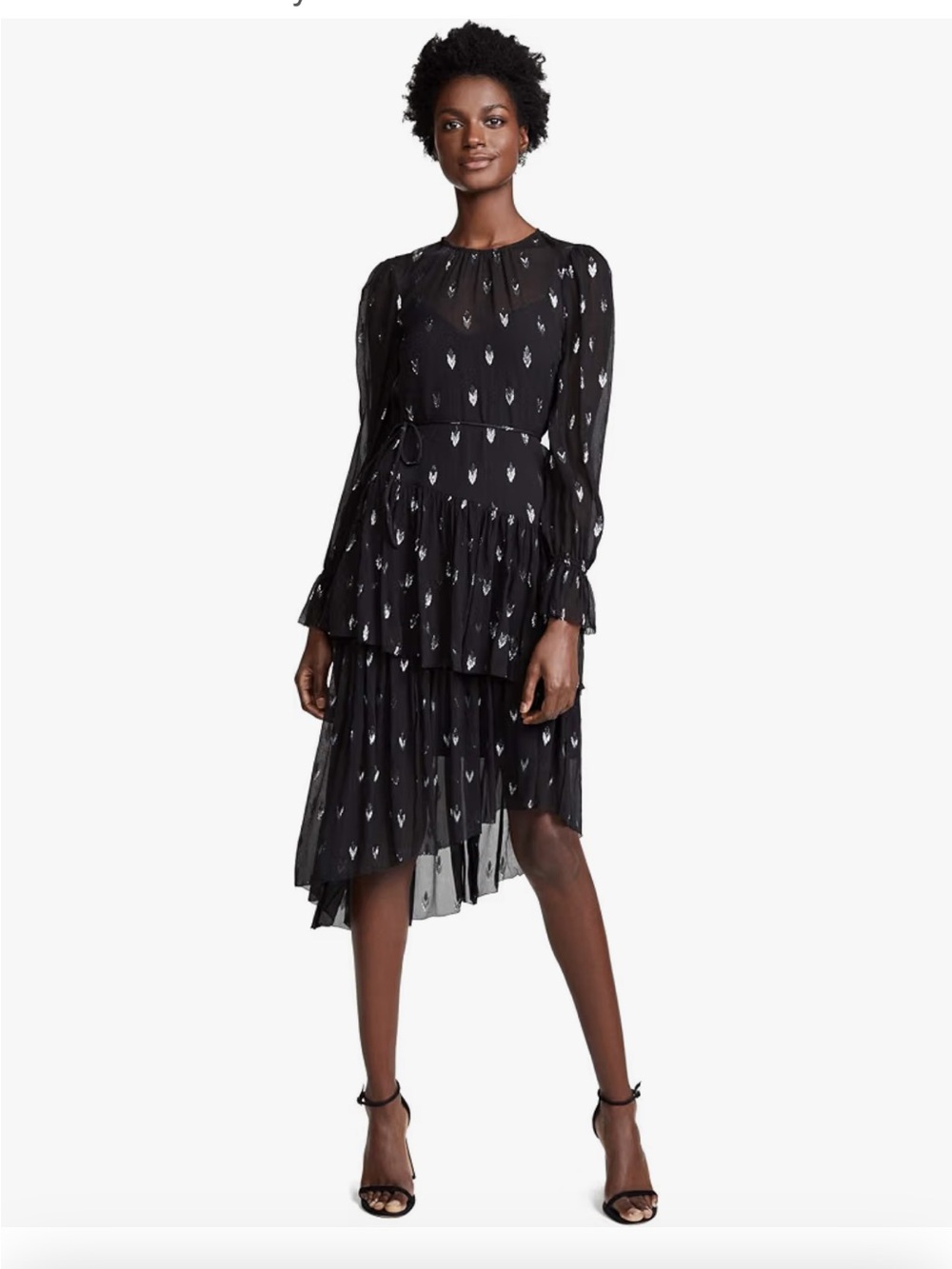 NWT Joie Womens Maylene Midi Dress